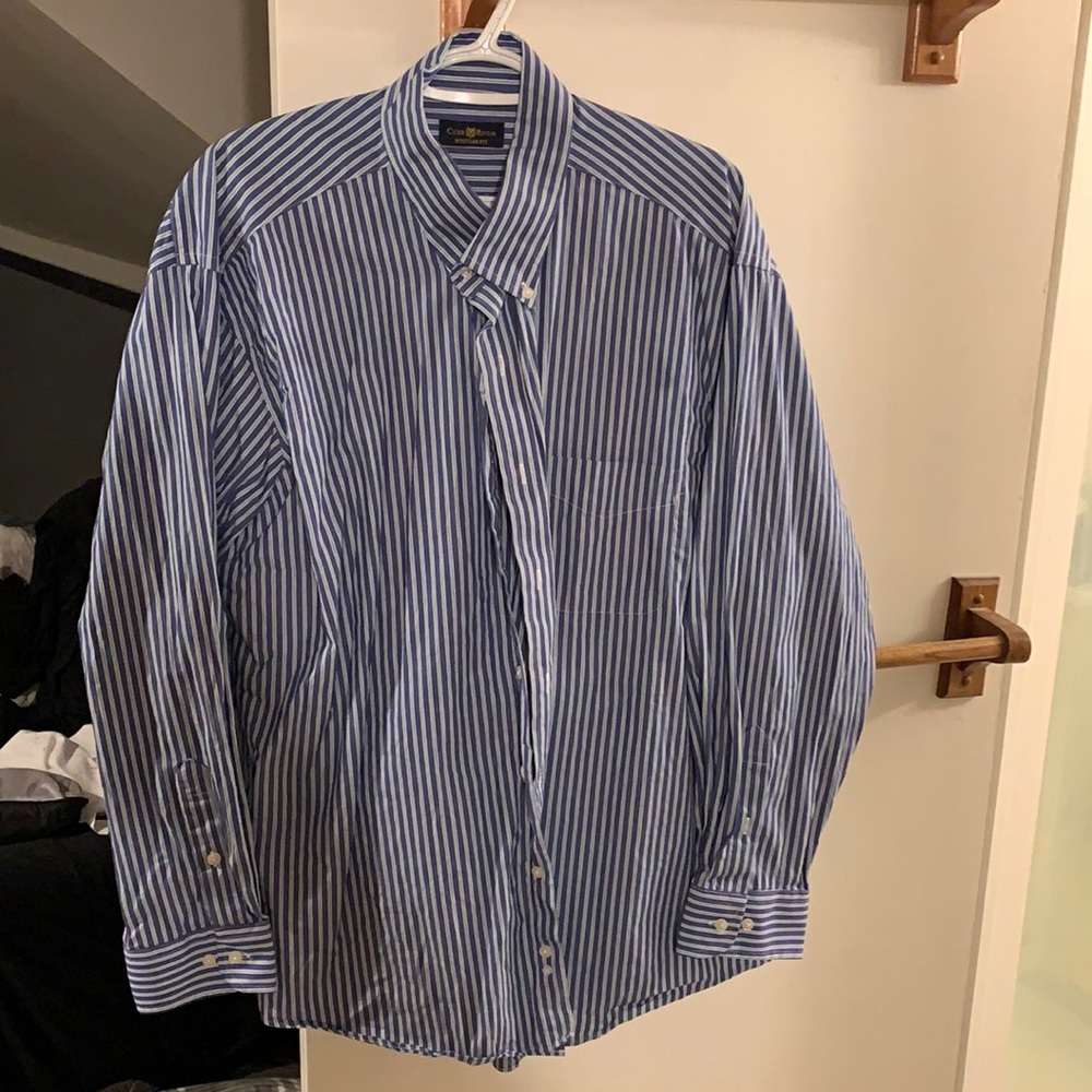 Club room regular fit 18.5 collar
